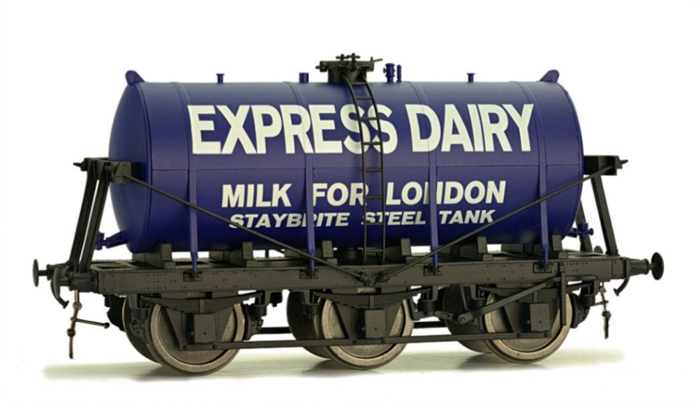 6 wheel milk tanker Express Dairies #4405 | Garden Railway Specialists ...