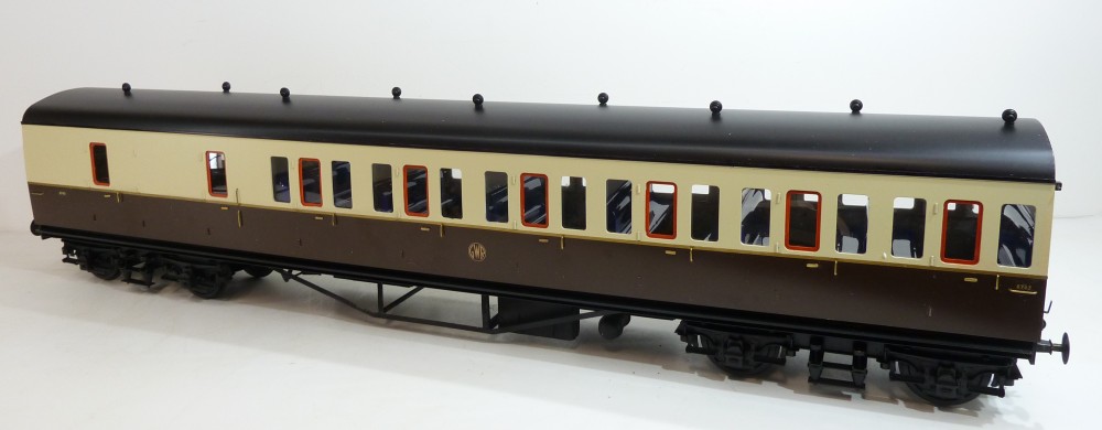 Gauge 3 GWR B Set Coaches | Garden Railway Specialists Tel:01844 345158