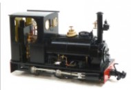 0-6-0 Peckett Loco 45mm plain black Liassicmanual