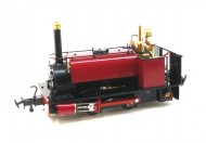 Cabless Quarry Hunslet 45mm Plain Red Livery