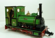 0-6-0 Peckett Loco 45mm Liassic apple green manual