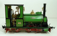 0-6-0 Peckett Loco 45mm Liassic apple green manual