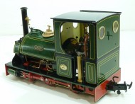 0-6-0 Peckett Loco 32mm Liassic-dark green manual