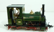 0-6-0 Peckett Loco 32mm Liassic-dark green manual