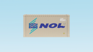 NOL 20 Container Corrugated Sides