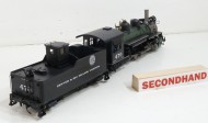 K-28 2-8-2 Locomotive 0N30 Scale Factory painted