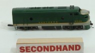 HO Brass Tenshodo Southern Diesel Engine #6542 unboxed