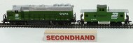 Bachmann Burlington Northern Diesel with Caboose