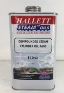 HALLETT - Compounded Steam Cylinder Oil 460C - 1Ltr