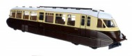 STREAMLINED DIESEL RAILCAR 10 GWR Monogram